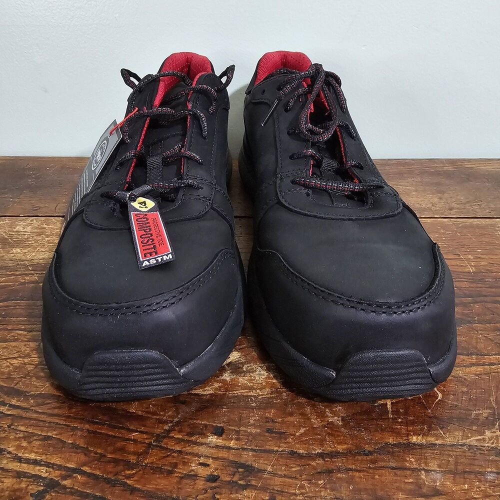 Rocky Industrial Athletix‎ Composite 3" Work Shoe Black/Gray Mens 10 Medium - Picture 2 of 11